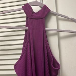 Dress worn once, with key hole back